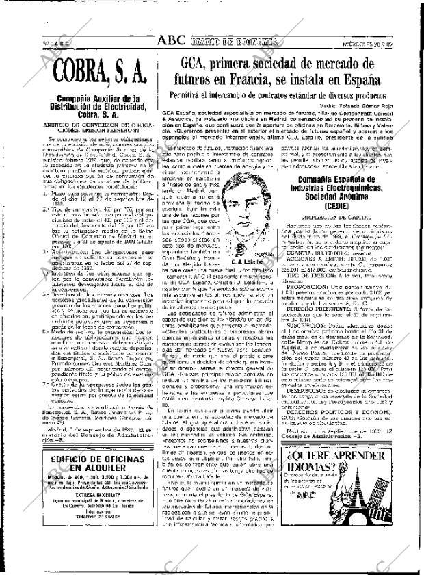 ABC MADRID 20-09-1989 página 52