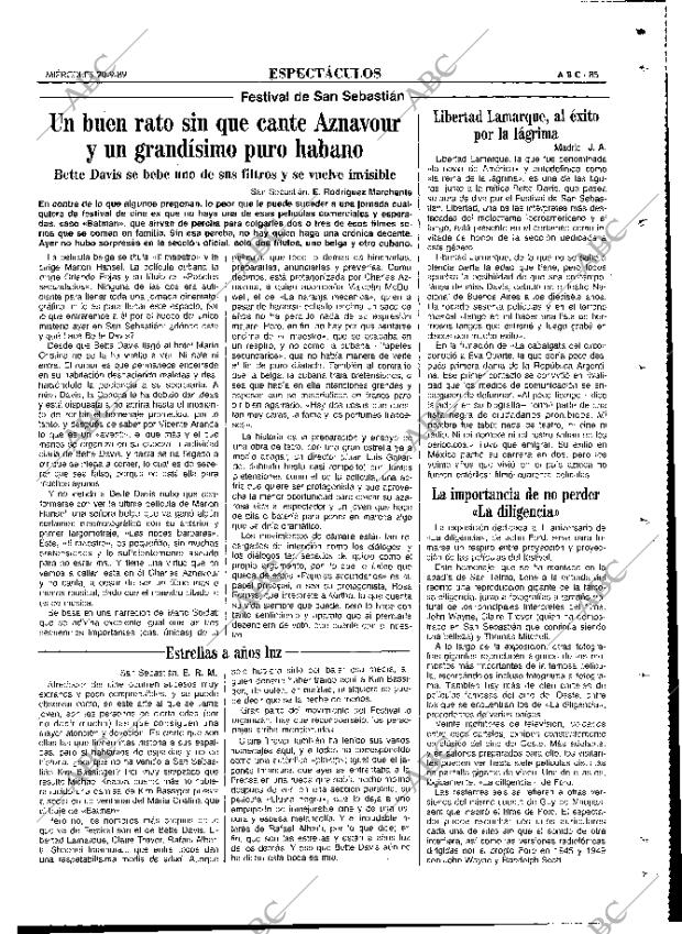 ABC MADRID 20-09-1989 página 85