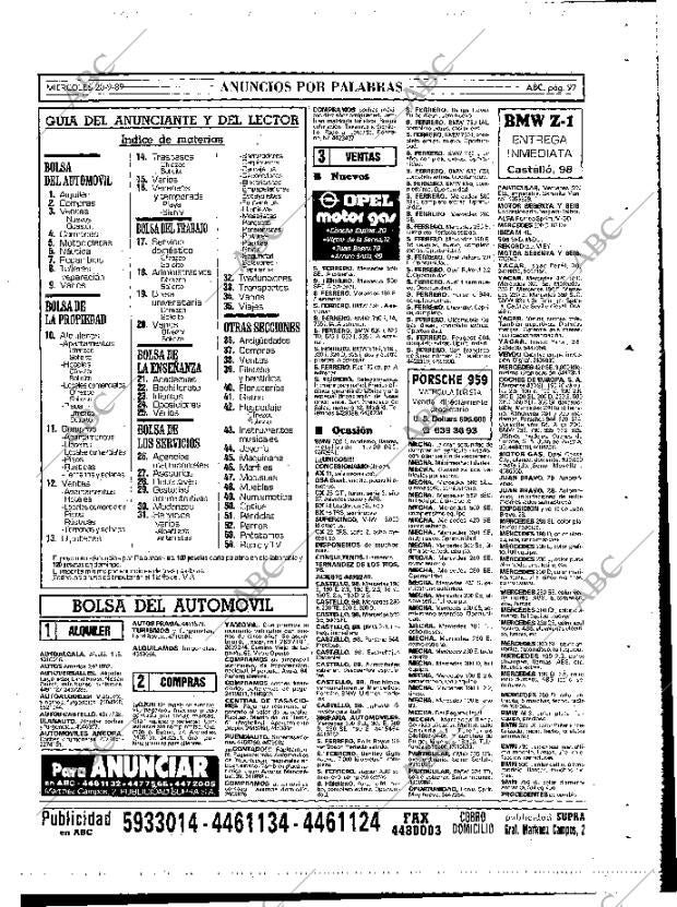 ABC MADRID 20-09-1989 página 97