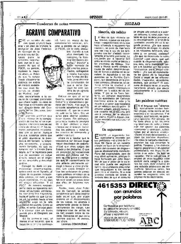 ABC SEVILLA 20-09-1989 página 12