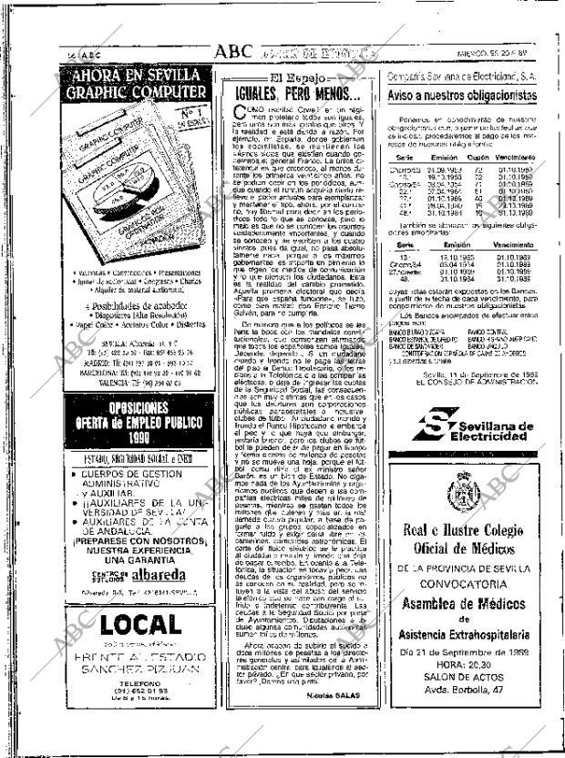 ABC SEVILLA 20-09-1989 página 56