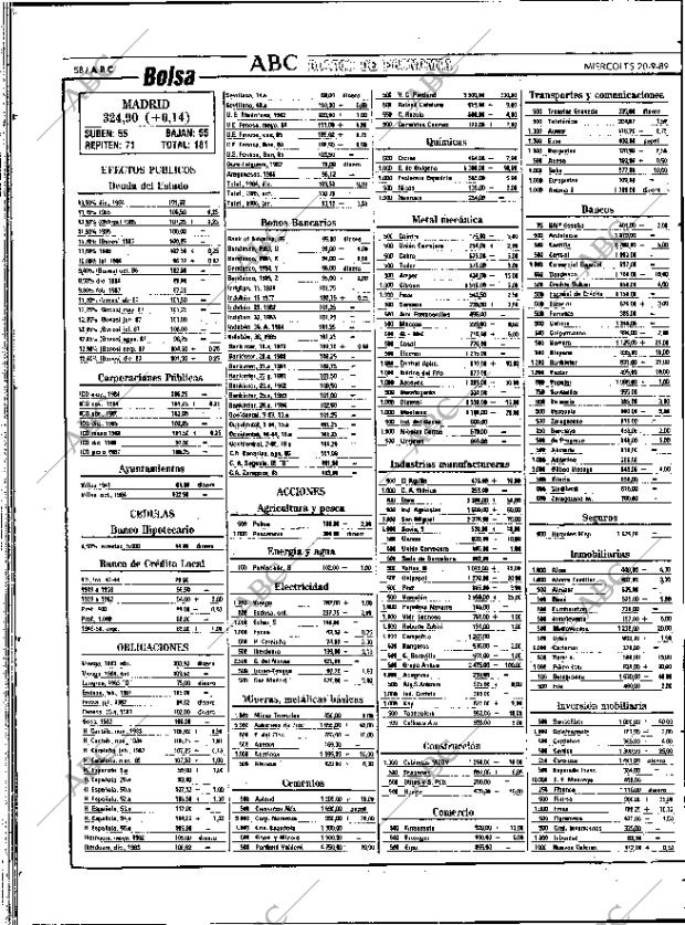 ABC SEVILLA 20-09-1989 página 58