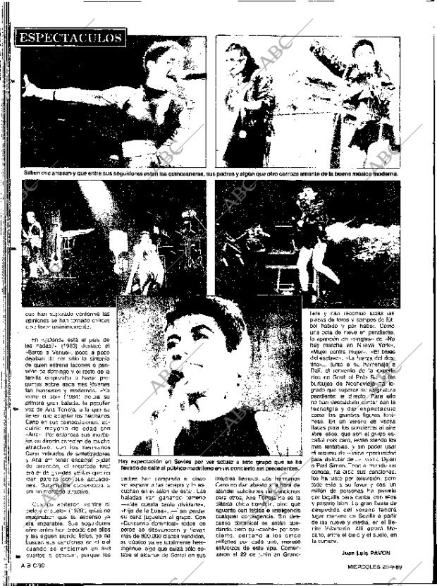ABC SEVILLA 20-09-1989 página 90