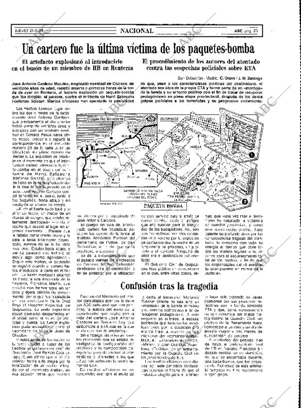 ABC MADRID 21-09-1989 página 23