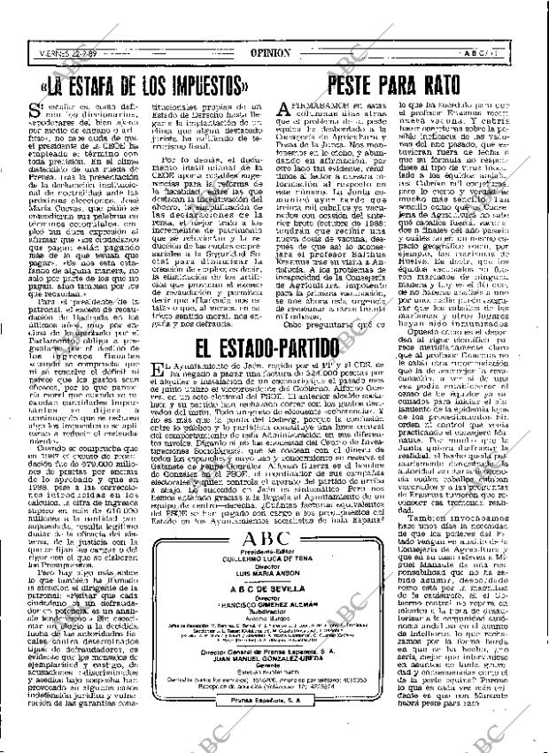 ABC SEVILLA 22-09-1989 página 11