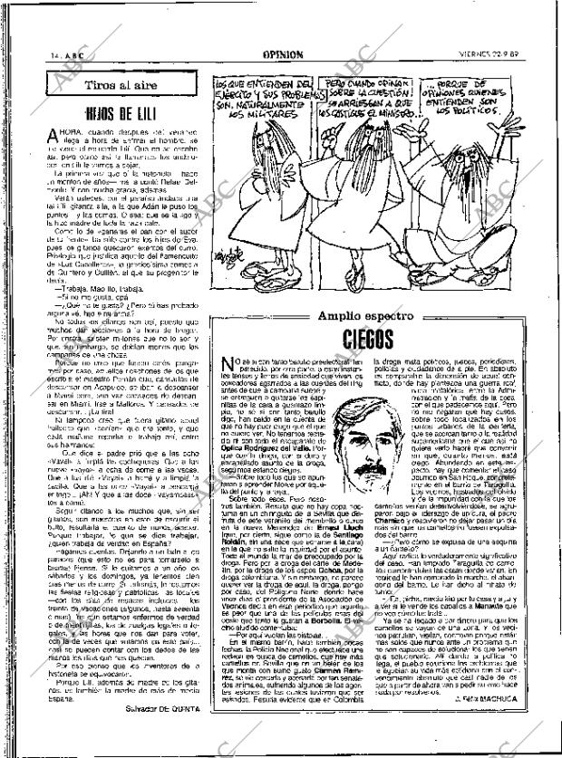ABC SEVILLA 22-09-1989 página 14