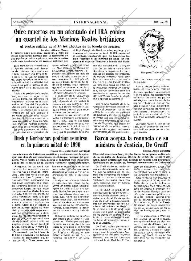 ABC MADRID 23-09-1989 página 25