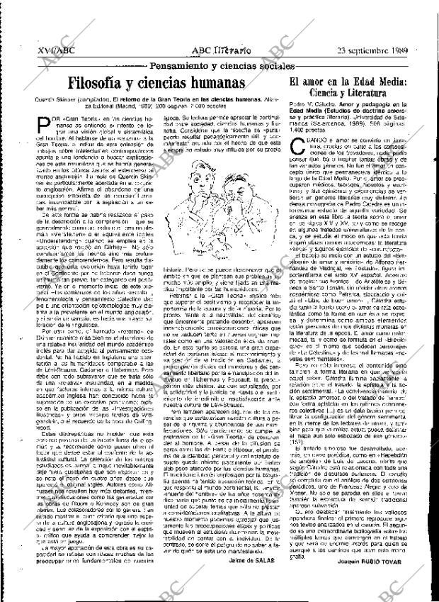ABC MADRID 23-09-1989 página 62