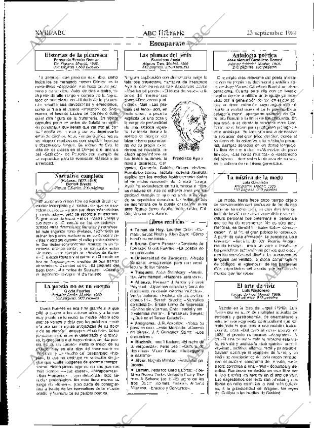 ABC MADRID 23-09-1989 página 64