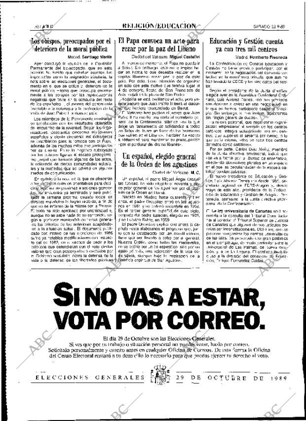 ABC MADRID 23-09-1989 página 70
