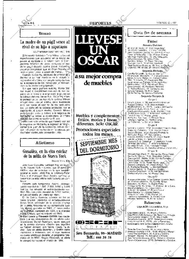 ABC MADRID 23-09-1989 página 74