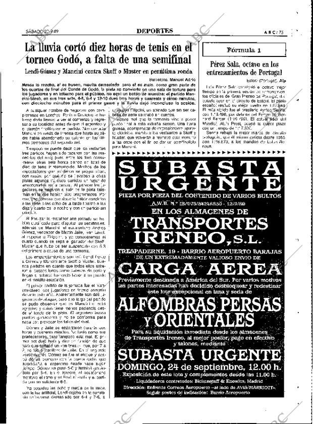 ABC MADRID 23-09-1989 página 75
