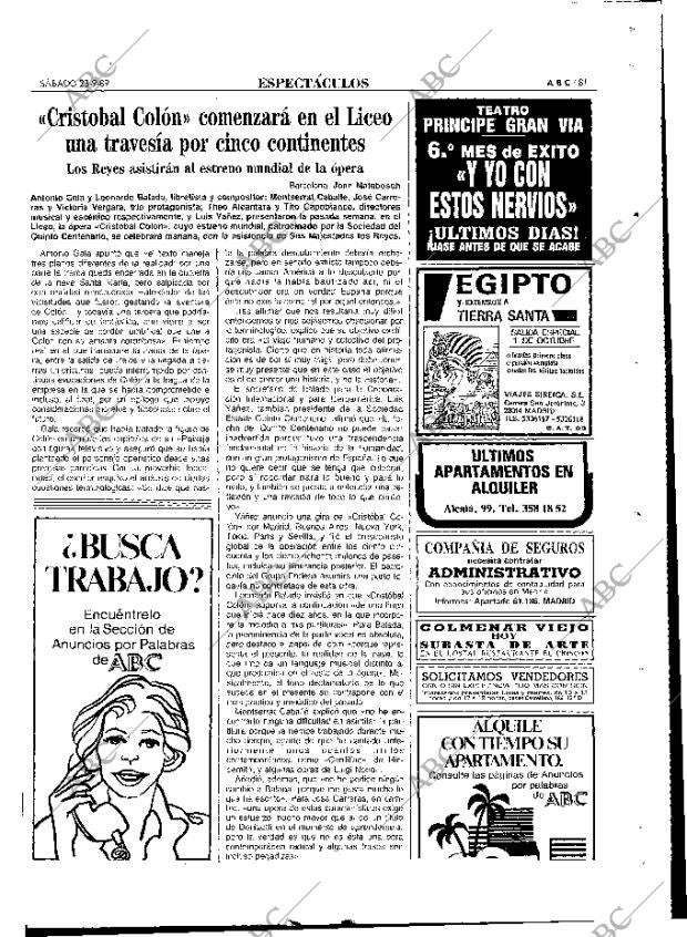 ABC MADRID 23-09-1989 página 81