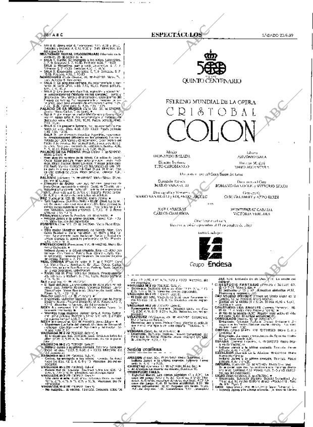 ABC MADRID 23-09-1989 página 86