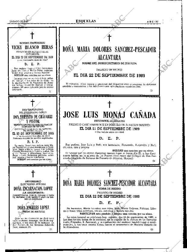 ABC MADRID 23-09-1989 página 89
