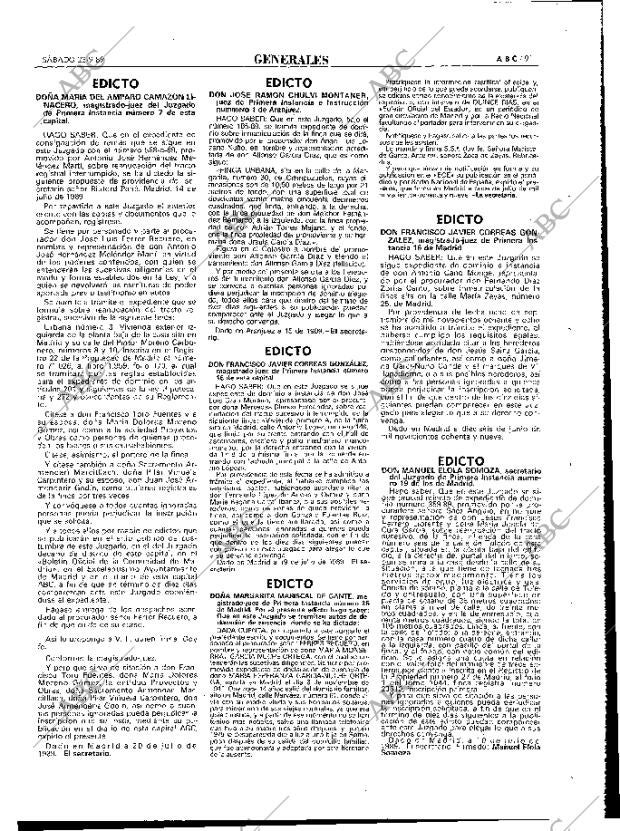 ABC MADRID 23-09-1989 página 91