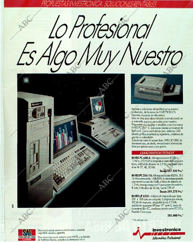 BLANCO Y NEGRO MADRID 24-09-1989 página 108