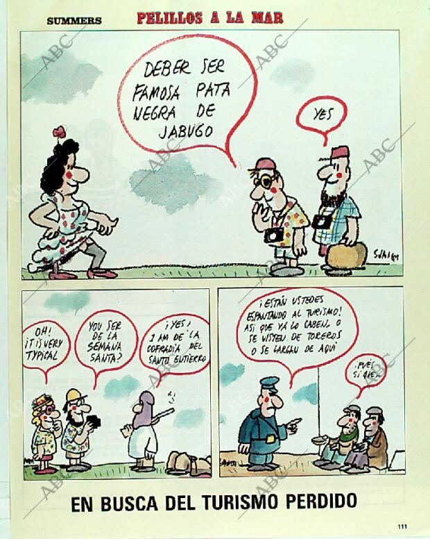 BLANCO Y NEGRO MADRID 24-09-1989 página 111