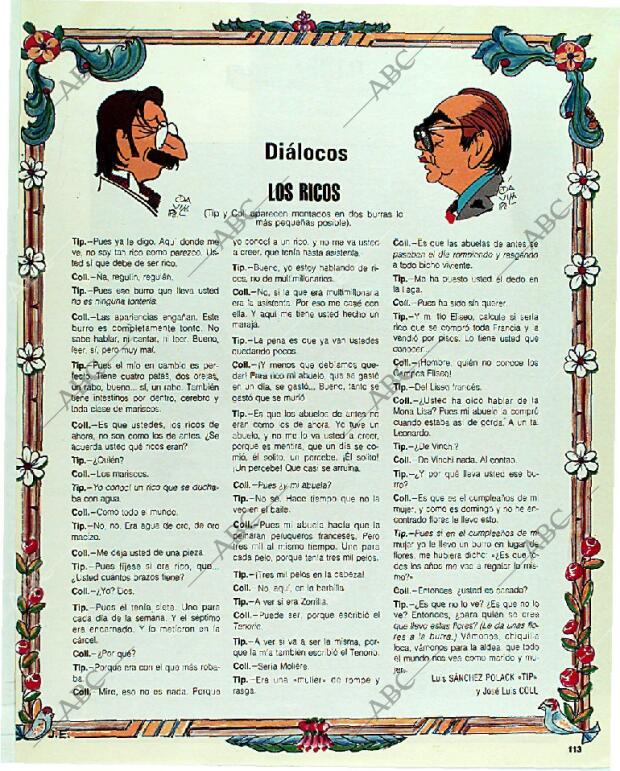 BLANCO Y NEGRO MADRID 24-09-1989 página 113