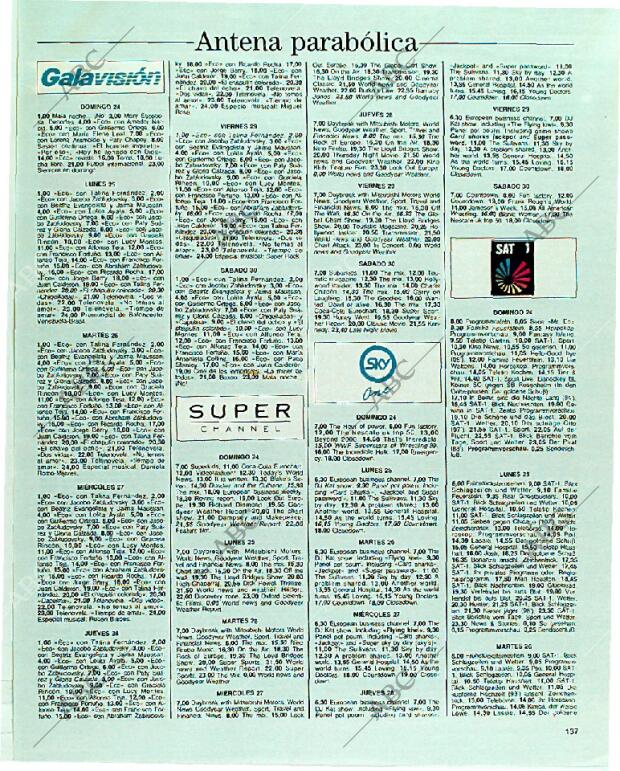 BLANCO Y NEGRO MADRID 24-09-1989 página 137