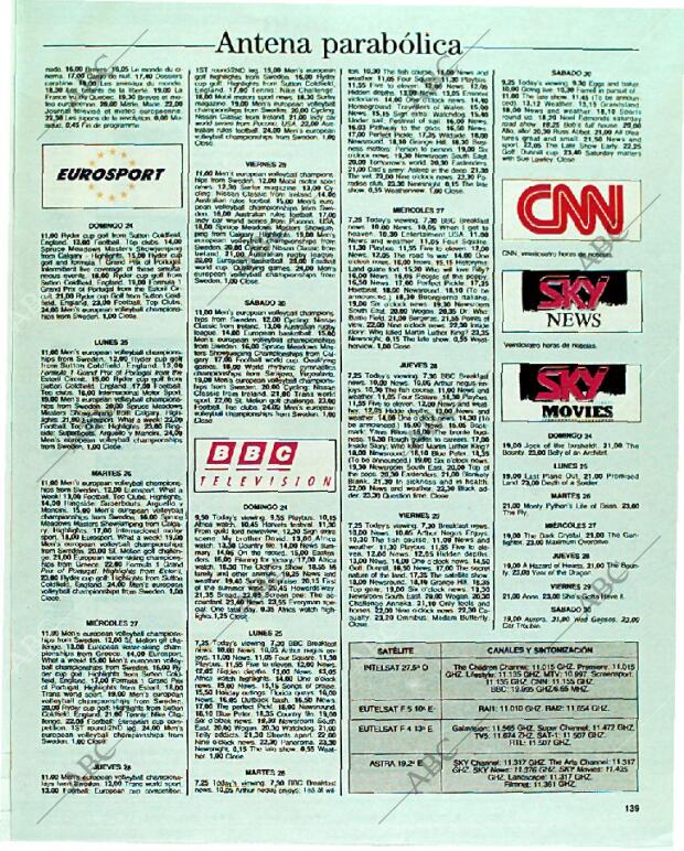 BLANCO Y NEGRO MADRID 24-09-1989 página 139