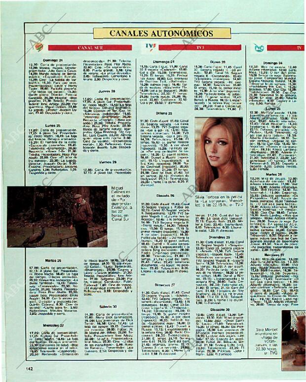 BLANCO Y NEGRO MADRID 24-09-1989 página 142