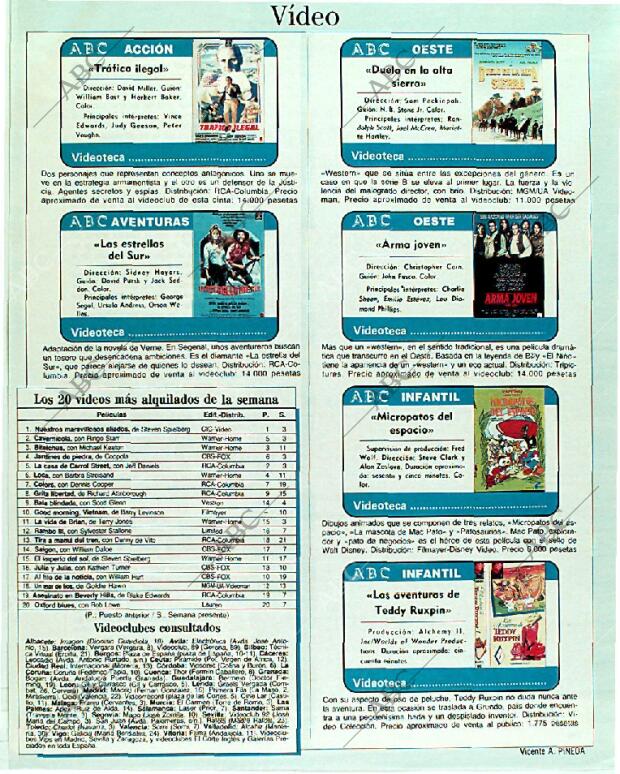 BLANCO Y NEGRO MADRID 24-09-1989 página 145