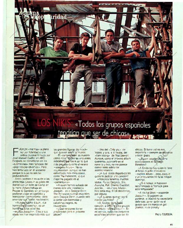 BLANCO Y NEGRO MADRID 24-09-1989 página 41