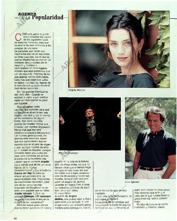 BLANCO Y NEGRO MADRID 24-09-1989 página 42