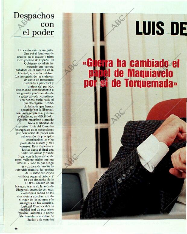 BLANCO Y NEGRO MADRID 24-09-1989 página 46