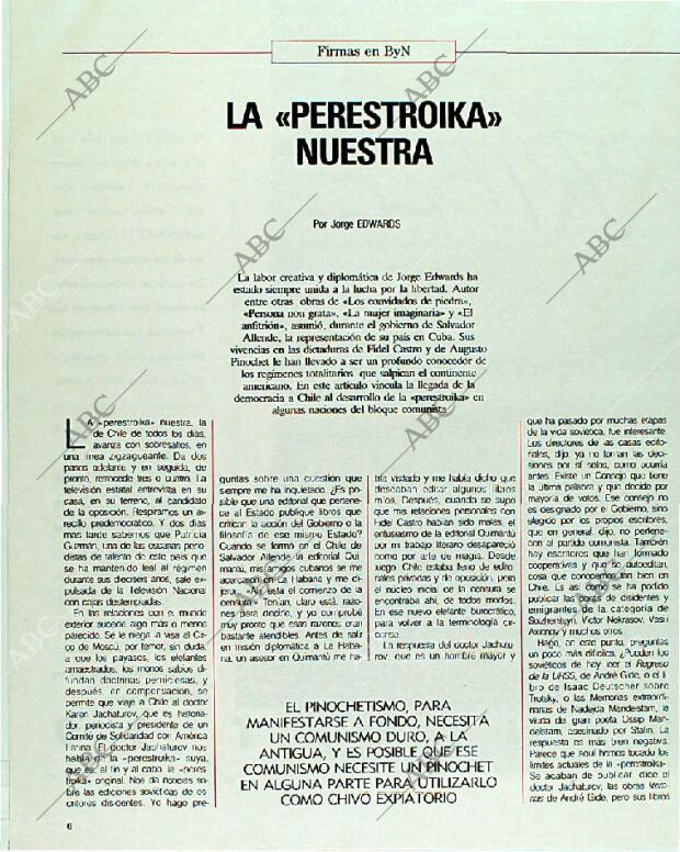 BLANCO Y NEGRO MADRID 24-09-1989 página 6