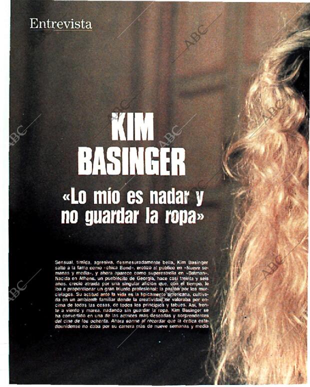 BLANCO Y NEGRO MADRID 24-09-1989 página 74