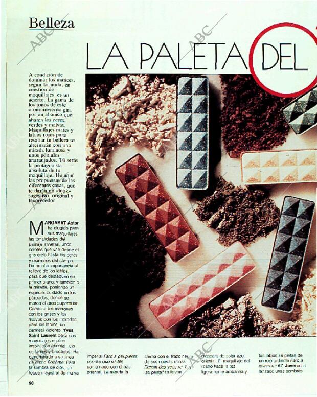 BLANCO Y NEGRO MADRID 24-09-1989 página 90