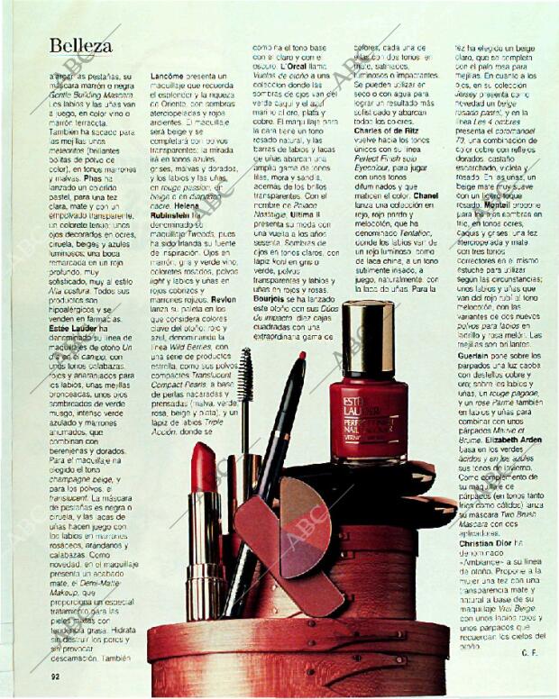 BLANCO Y NEGRO MADRID 24-09-1989 página 92