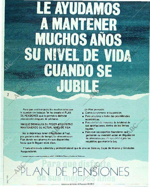 BLANCO Y NEGRO MADRID 24-09-1989 página 98