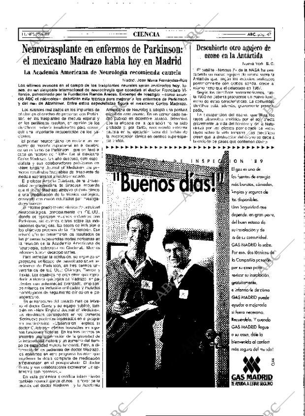 ABC MADRID 25-09-1989 página 47