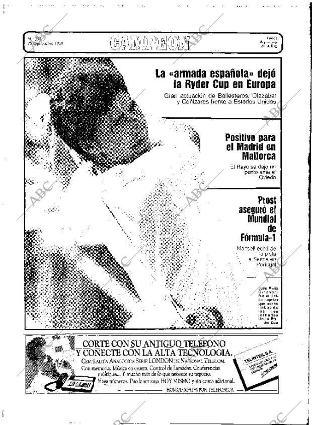 ABC MADRID 25-09-1989 página 63