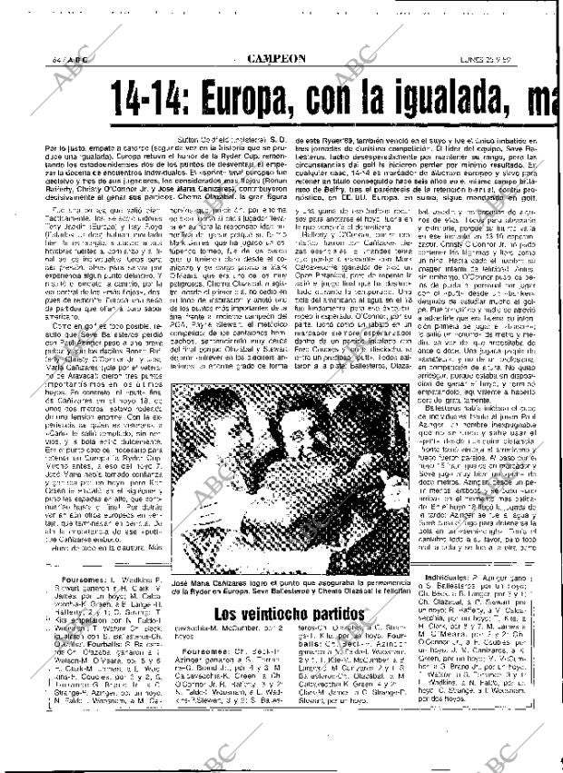 ABC MADRID 25-09-1989 página 64