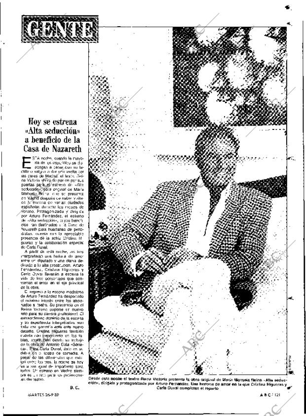ABC MADRID 26-09-1989 página 121