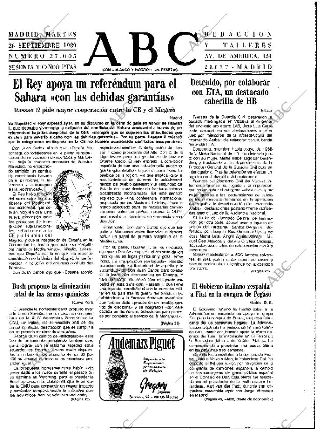 ABC MADRID 26-09-1989 página 15