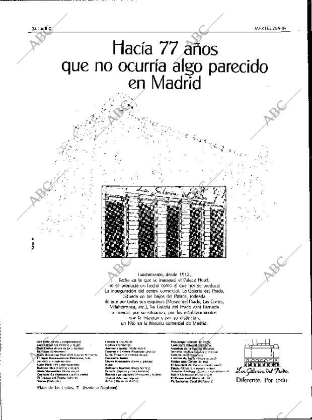 ABC MADRID 26-09-1989 página 34