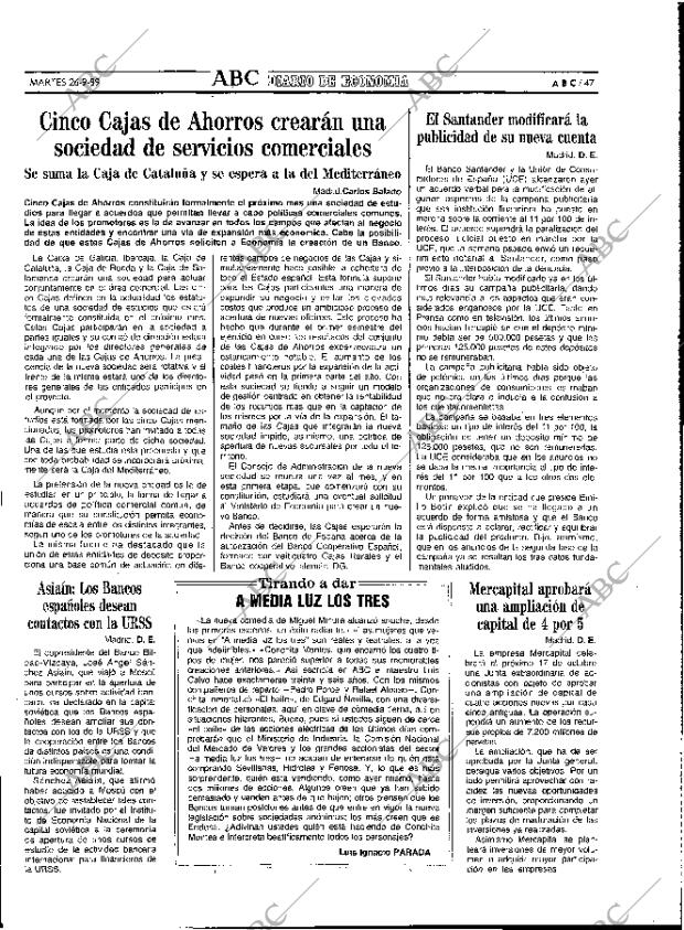 ABC MADRID 26-09-1989 página 47