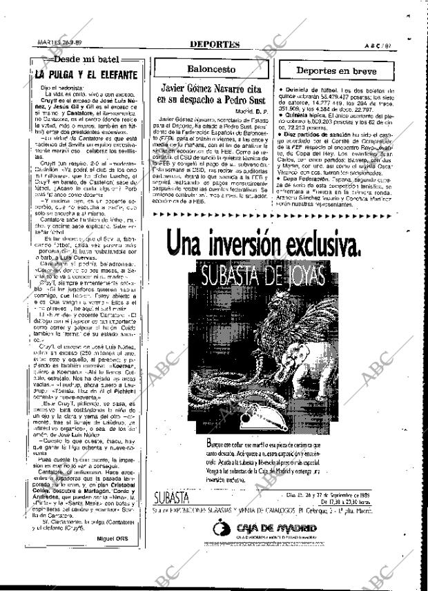 ABC MADRID 26-09-1989 página 81