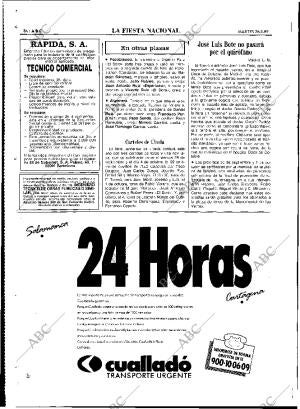 ABC MADRID 26-09-1989 página 84