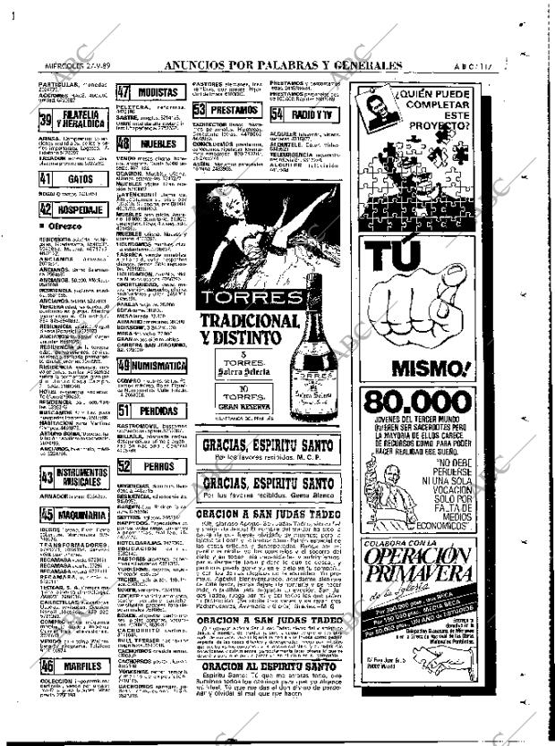ABC MADRID 27-09-1989 página 117