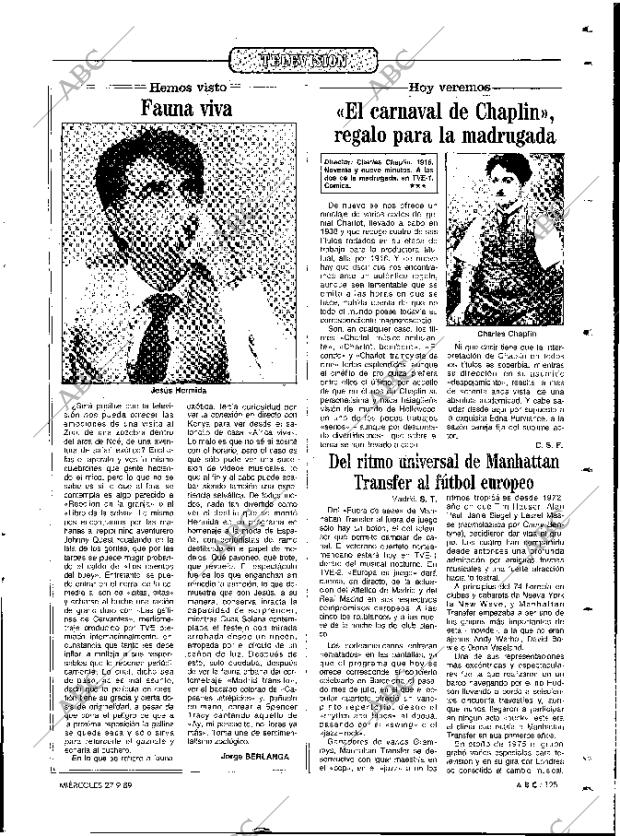 ABC MADRID 27-09-1989 página 125