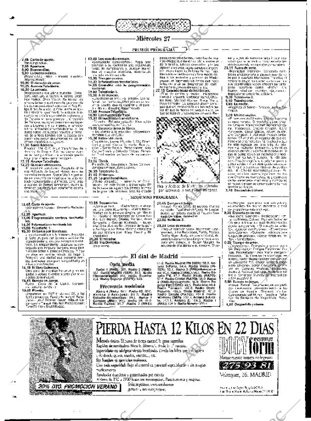 ABC MADRID 27-09-1989 página 126