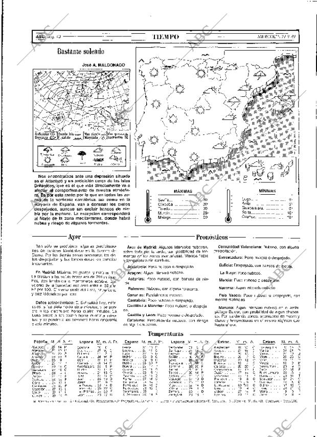 ABC MADRID 27-09-1989 página 40