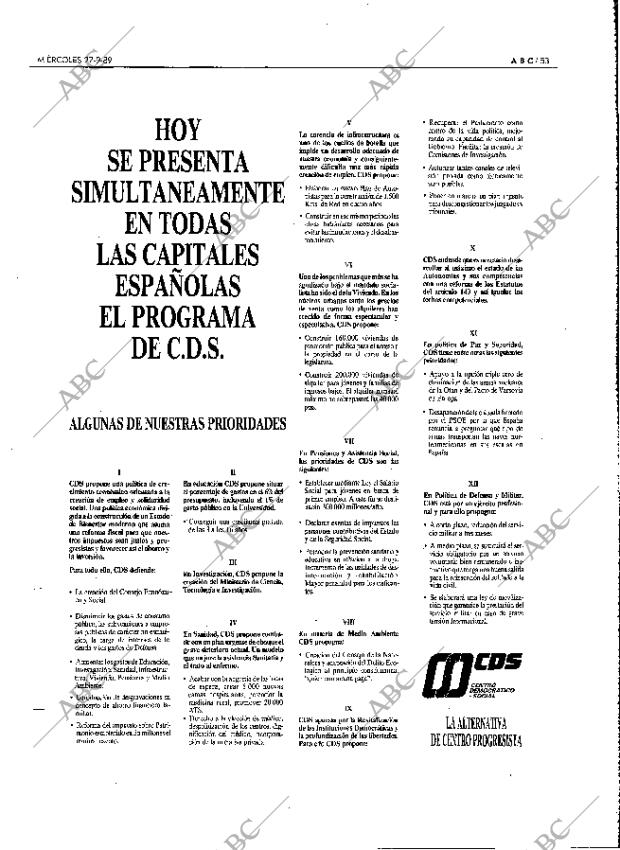 ABC MADRID 27-09-1989 página 53