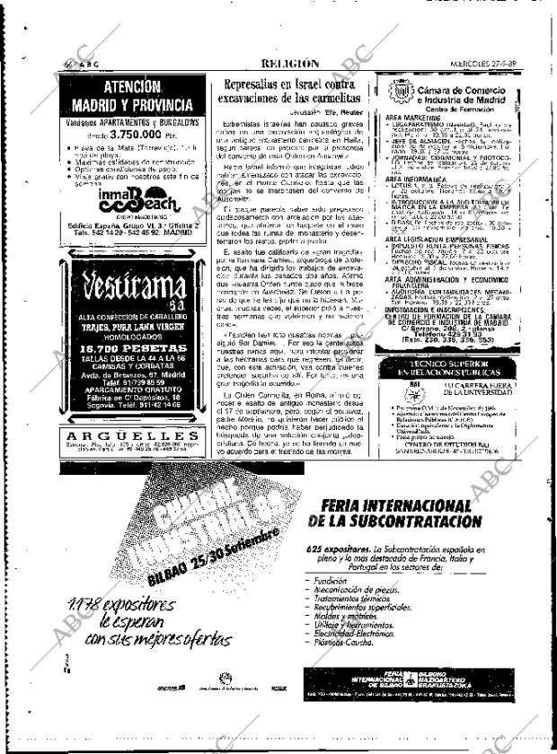 ABC MADRID 27-09-1989 página 66